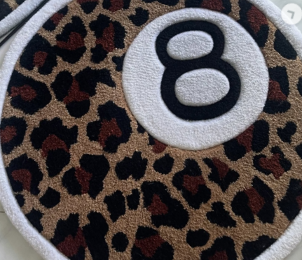 Leopard Pool 8 Rug