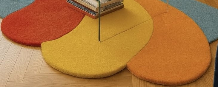 Color Drift Hand Tufted Rug