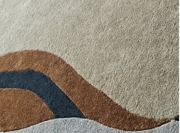Riverstone Flow Handmade Rug
