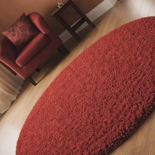 Rouge Aura Hand Tufted Rug
