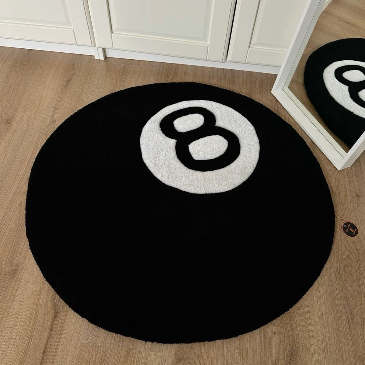 8 Ball Pool Handtufted Cool Rug | Hand Tufted Wool Rug by Rug Cult