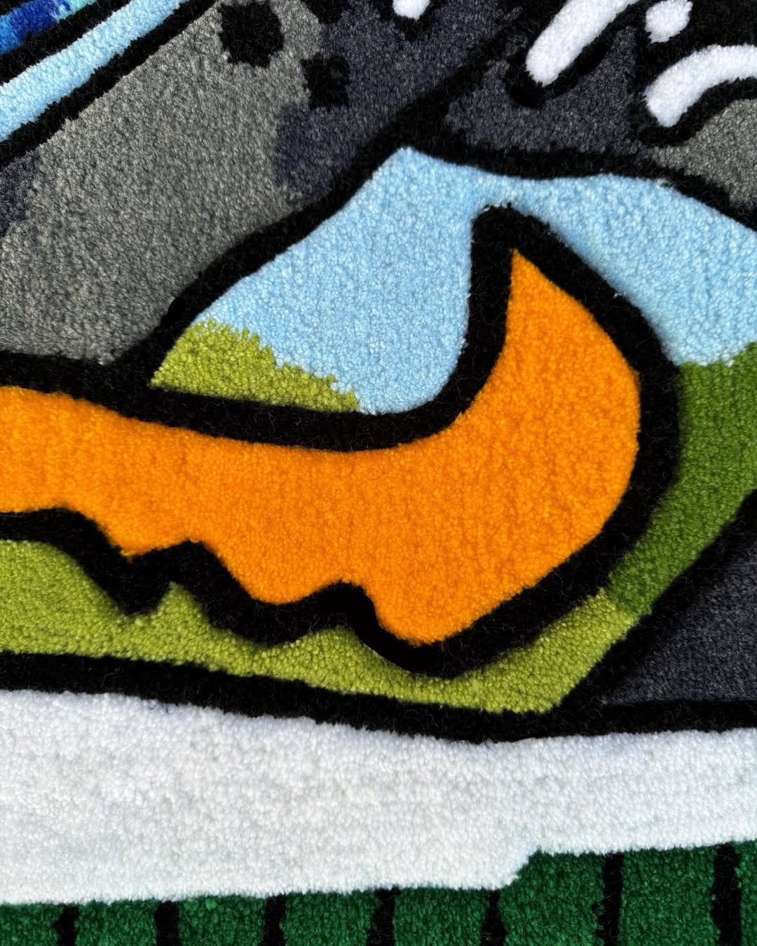 Nike Sneaker Shoes Rug