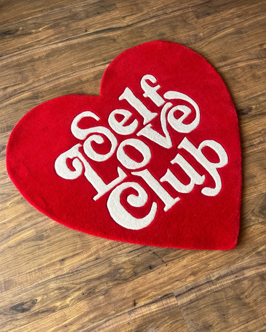 Self Love Club Handmade Rug