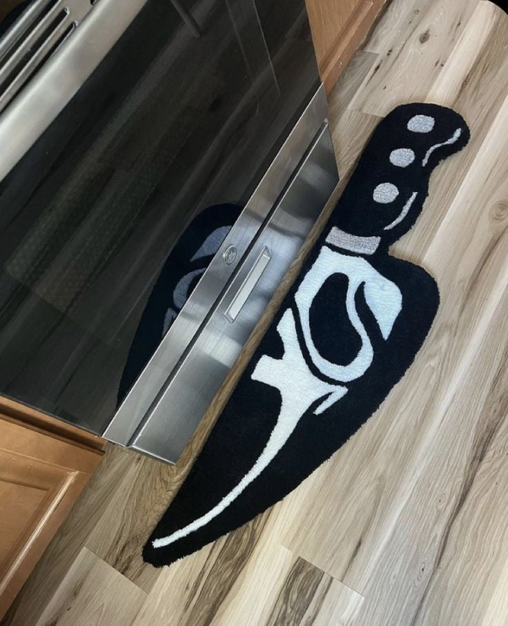 Midnight Chef Hand Tufted Rug