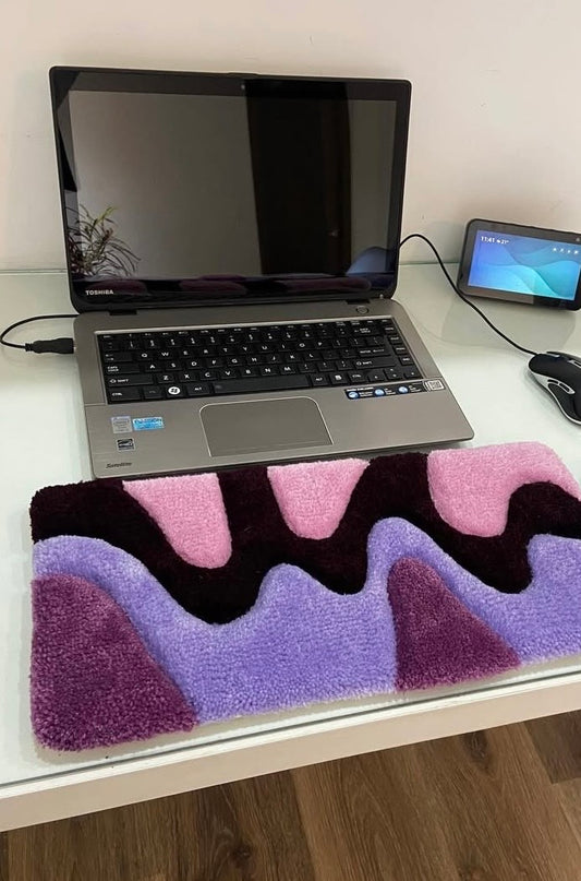 Cozy Studio Wave Keyboard Rug