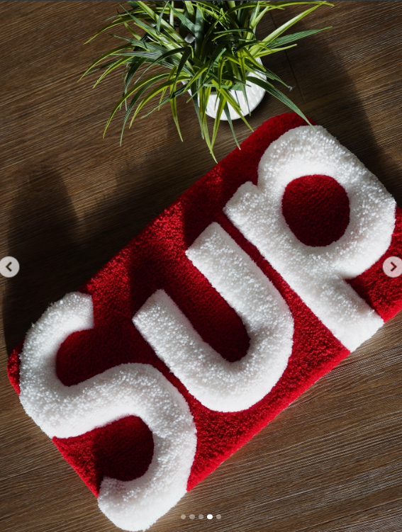 Supreme Signature Statement Rug