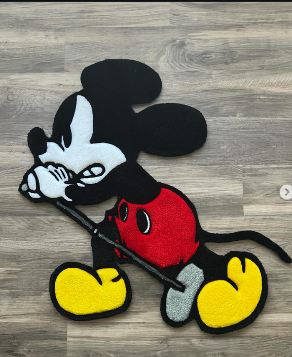 Mickey on the Mic Rug