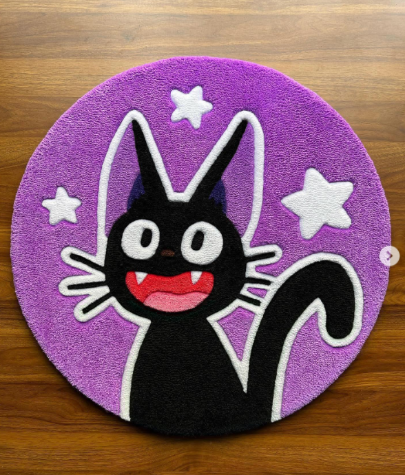 Playful Kitty Pop Rug