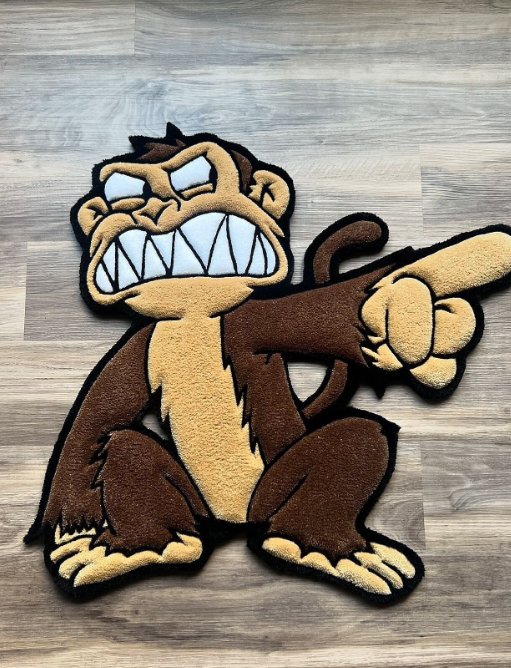 Evil Monkey Handmade Rug