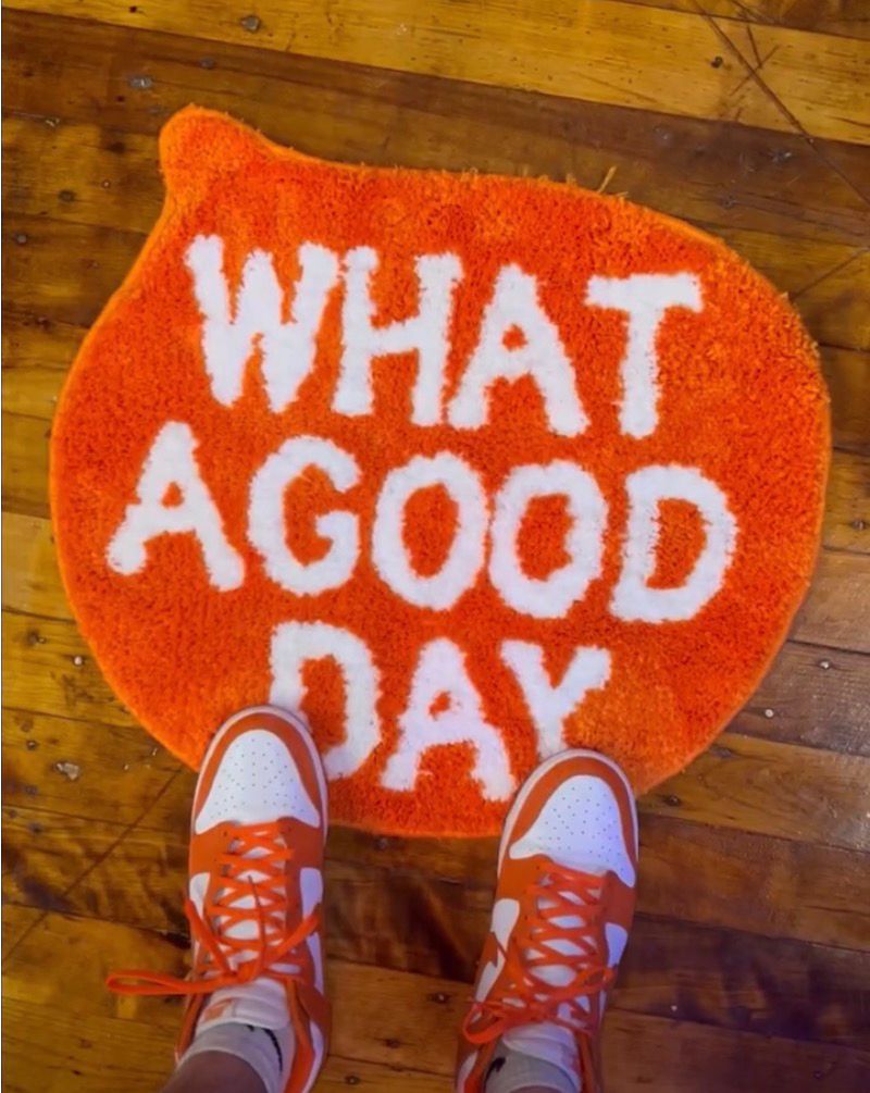 What a Good Day Rug