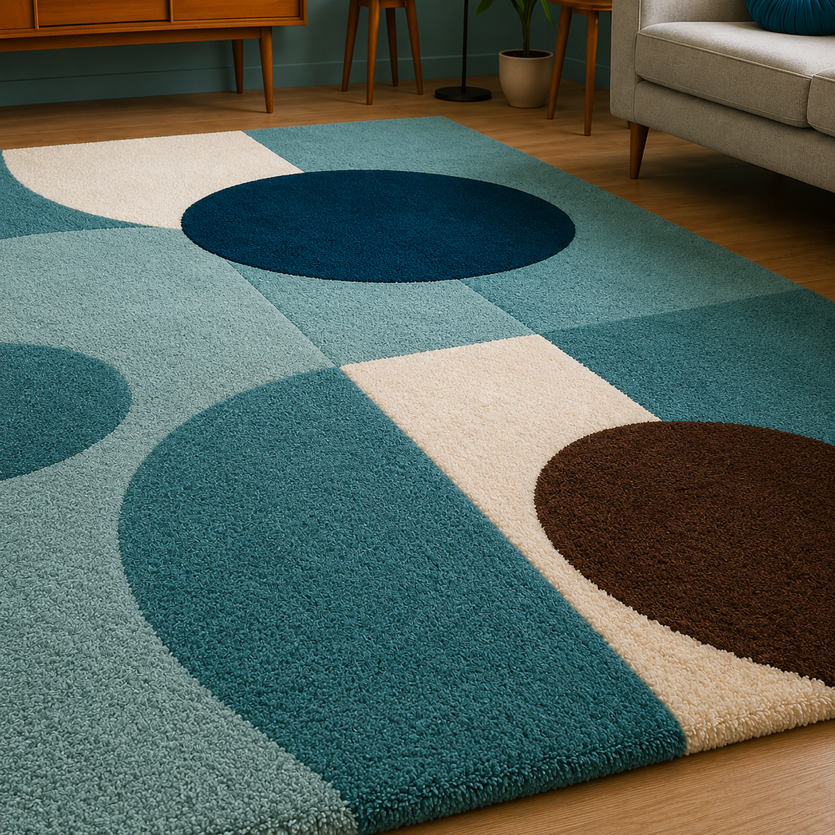 Blue Haven Rug | Hand Tufted Wool Rug by Rug Cult