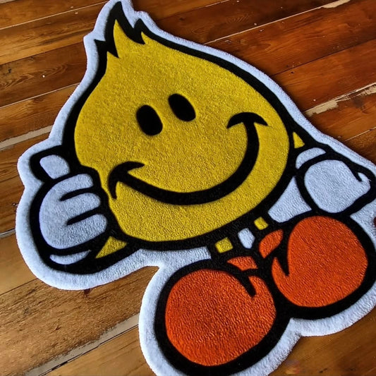 Feel-Good Flame Rug | Hand Tufted Wool Rug by Rug Cult