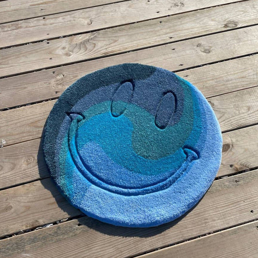 3D Trippy Woolen Carpet