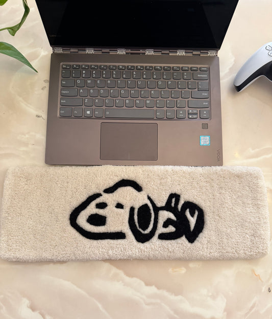 Lazy Snooze Keyboard Rug | Hand Tufted Wool Rug by Rug Cult