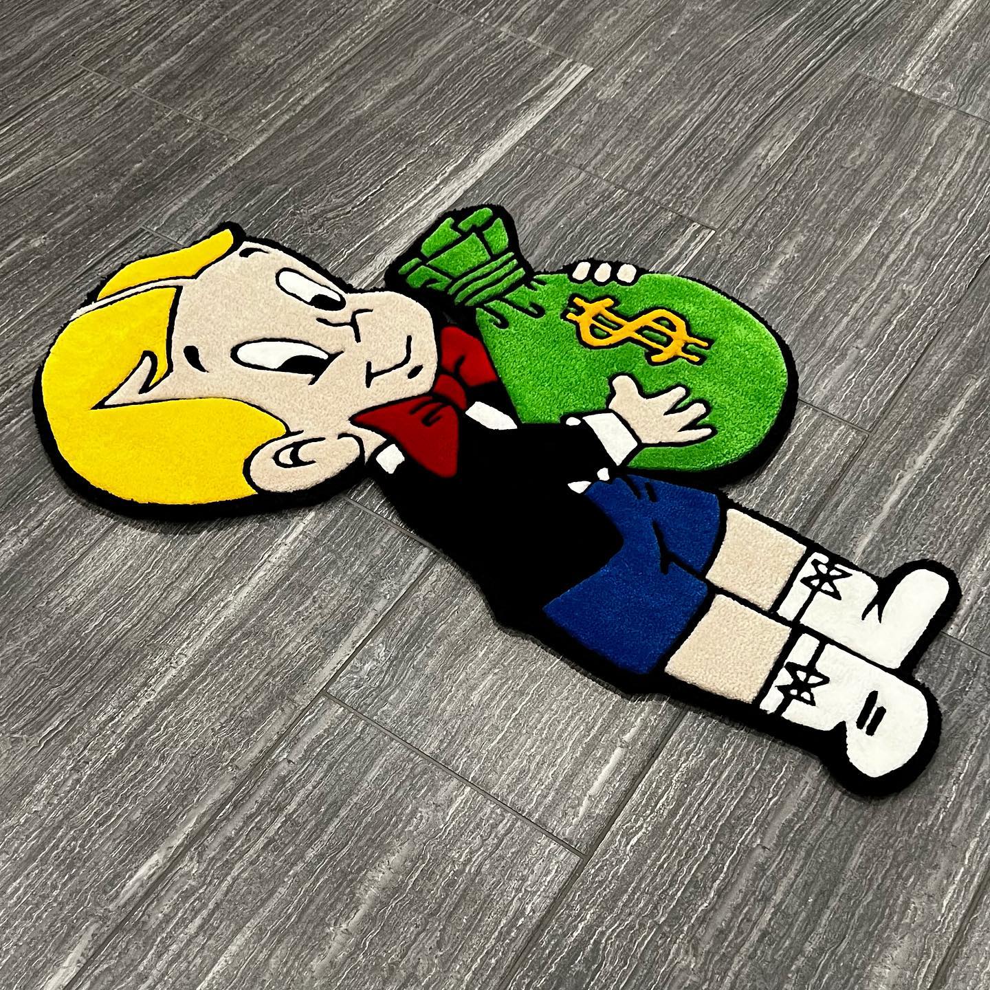 Little Rich Floor Rug | Hand Tufted Wool Rug by Rug Cult