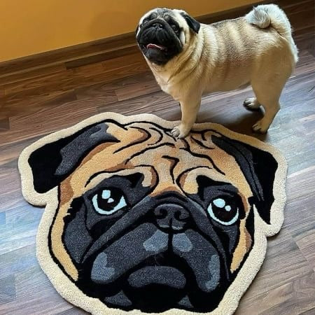 Snuggler Pup Floor Rug