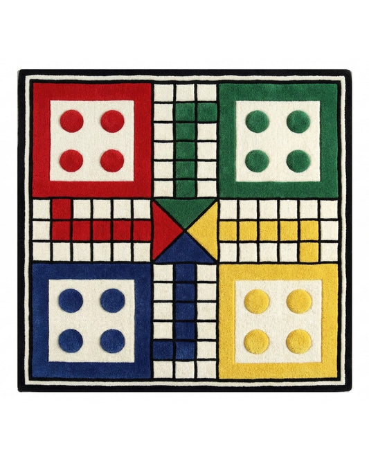 Ludo Hand Tufted Rug | Hand Tufted Wool Rug by Rug Cult