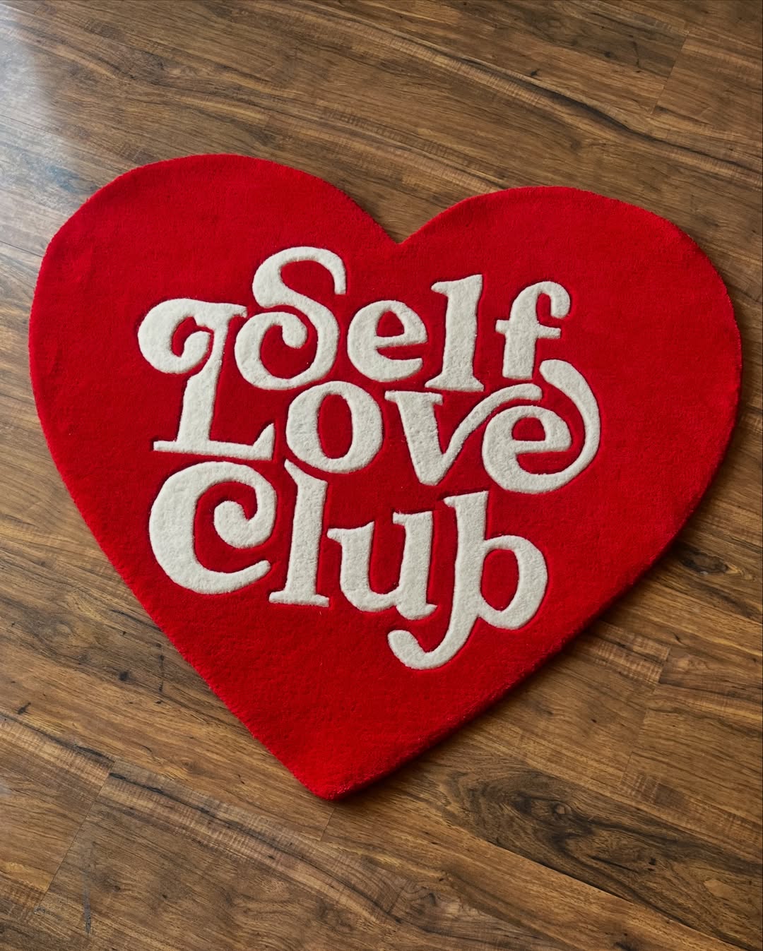 Self Love Club Handmade Rug | Hand Tufted Wool Rug by Rug Cult