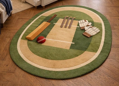 Cricket Vibe Handmade Rug