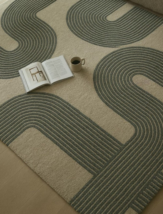 Contour Flow Handmade Rug