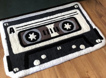 Retro Cassette Hand Tufted Rug