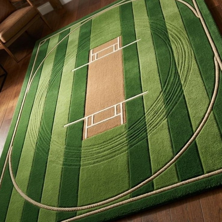 Cricket Lover Handmade Rug