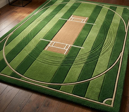 Cricket Lover Handmade Rug