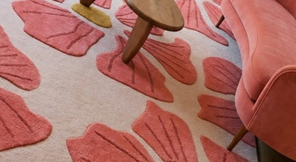 Blossom Canvas Hand Tufted Rug