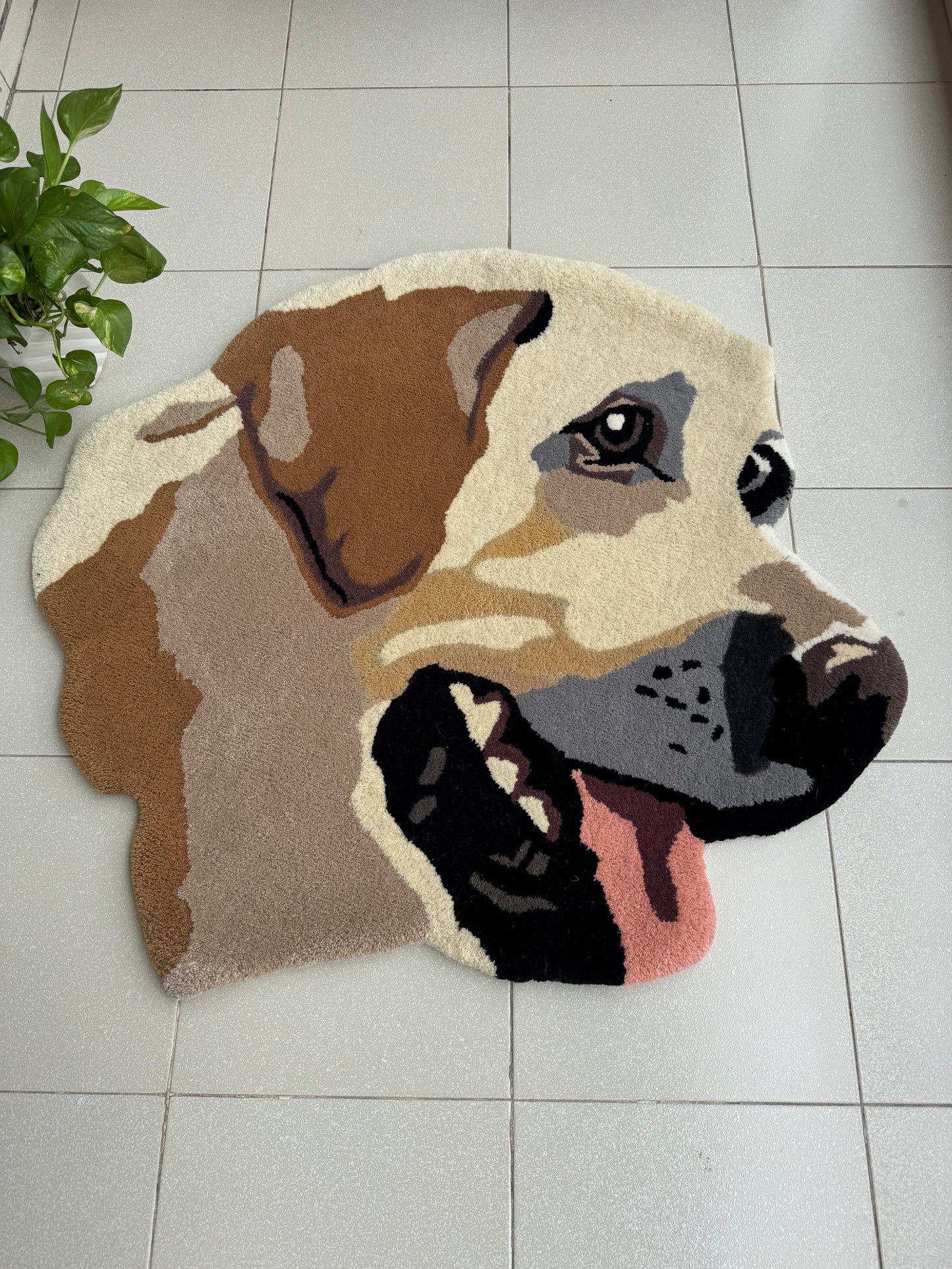 Sweet Guardian Dog Rug | Hand Tufted Wool Rug by Rug Cult