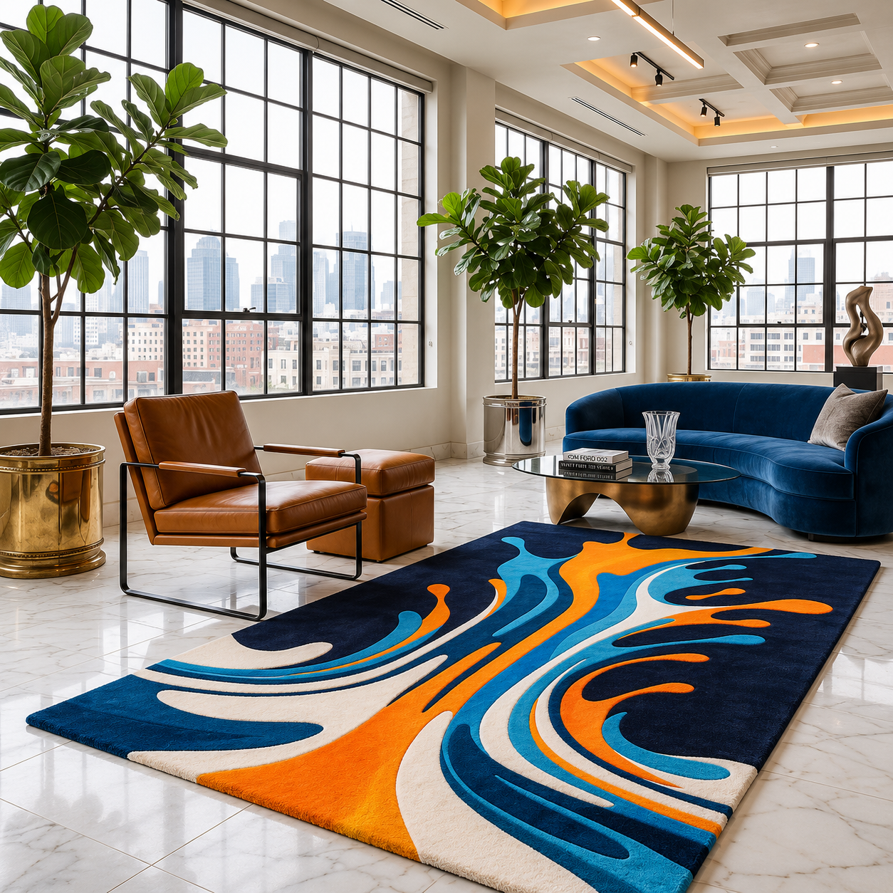 Marine Symphony Rug