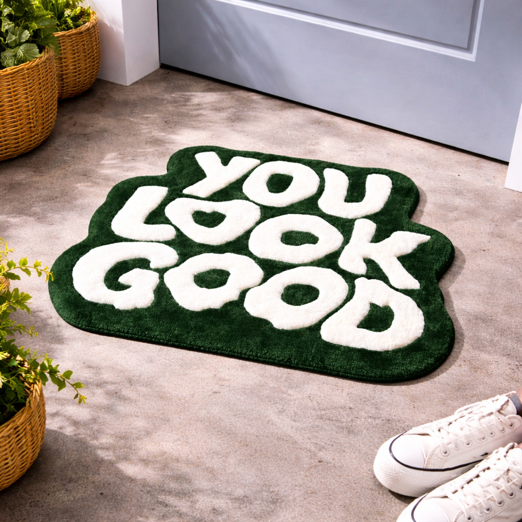You Look Good Floor Rug