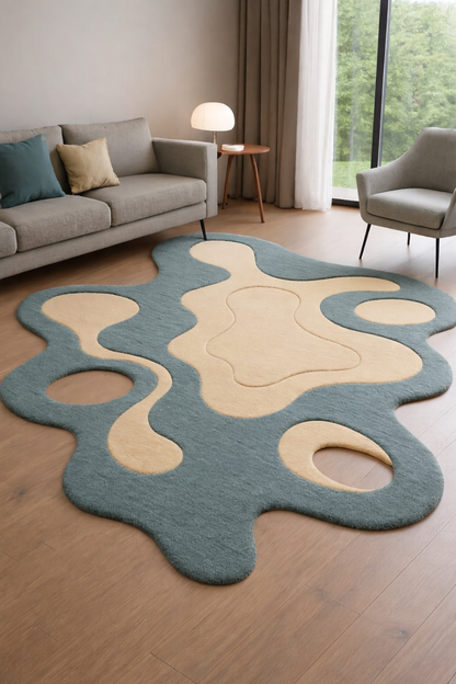 Organic Flow Luxe Hand Tufted Rug