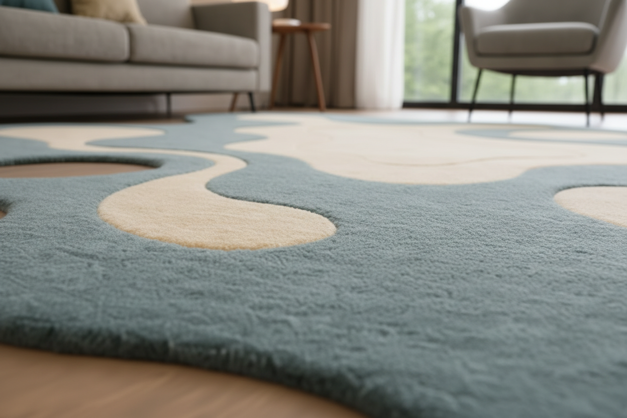 Organic Flow Luxe Hand Tufted Rug