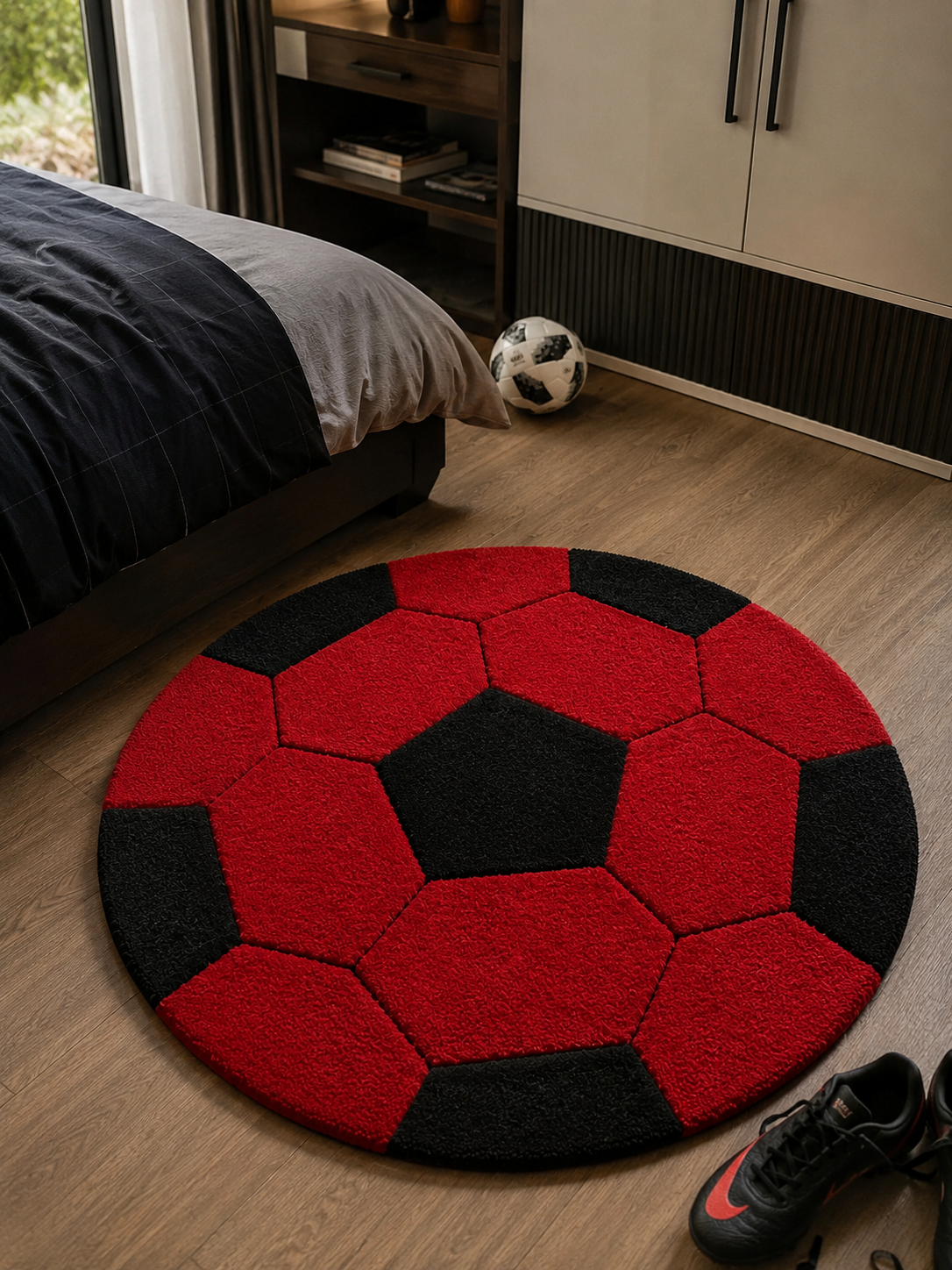 Football Lover Handmade Rug
