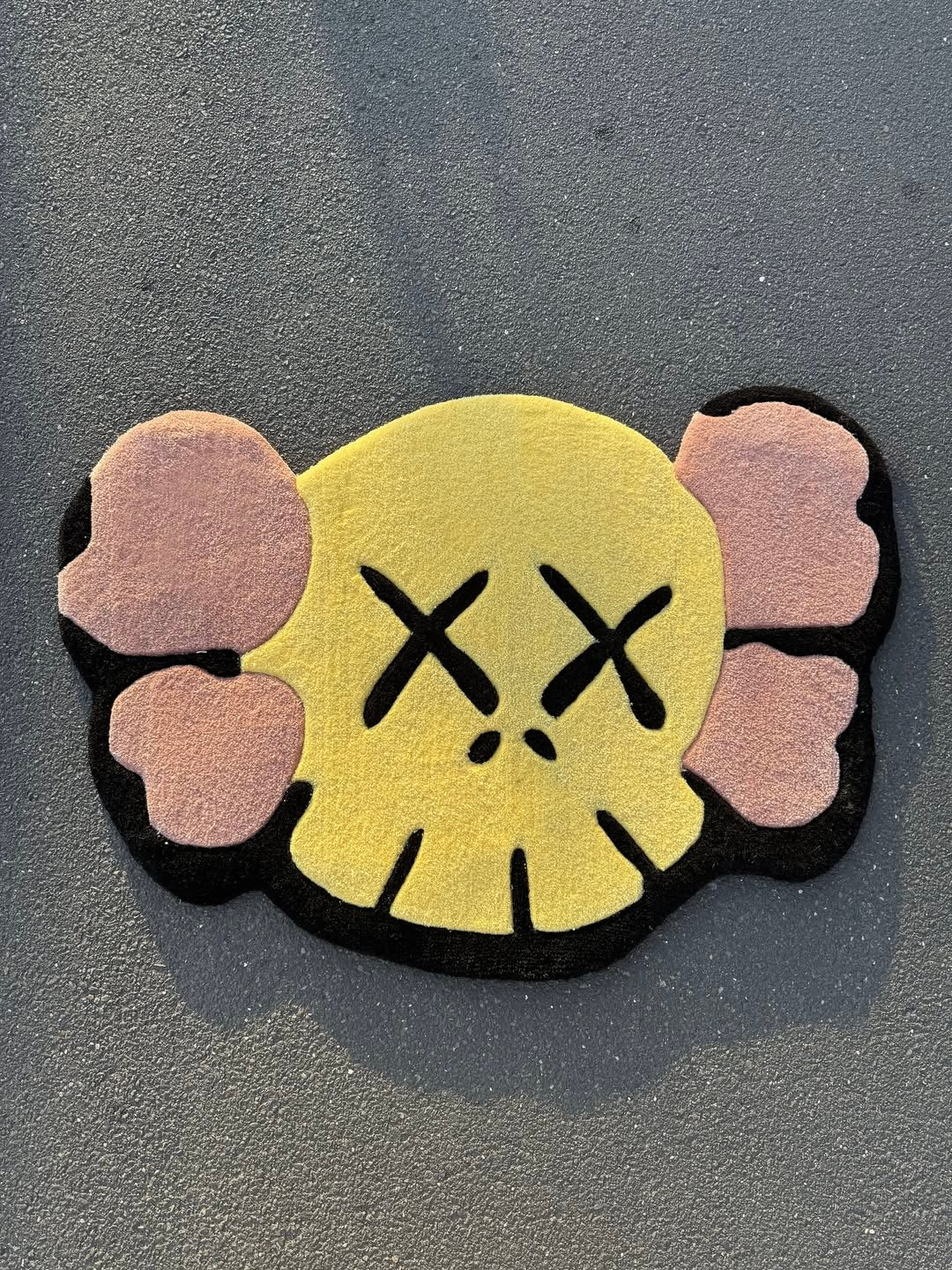 Sweet Kaws Head Rug