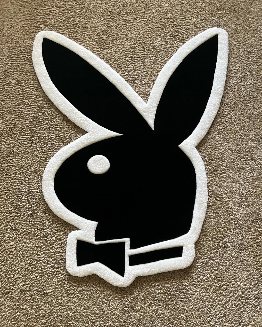 Playboy Bunny Head Rug.