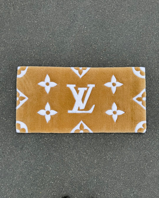 Louis V Gold statement Rug