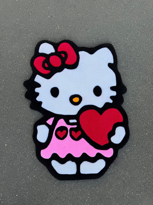 Pink Pop Hello Kitty Rug