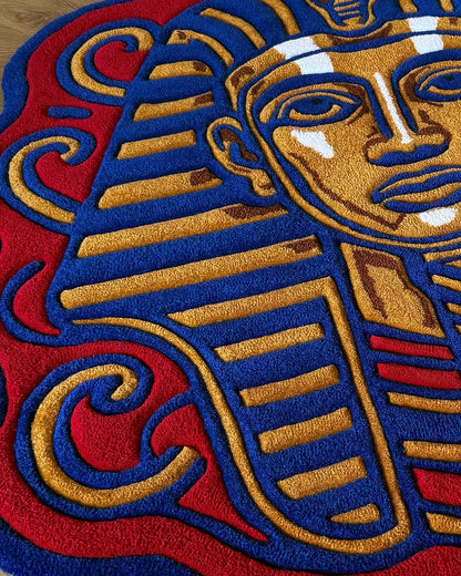 Golden Pharaoh Statement Rug
