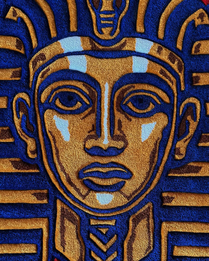 Golden Pharaoh Statement Rug