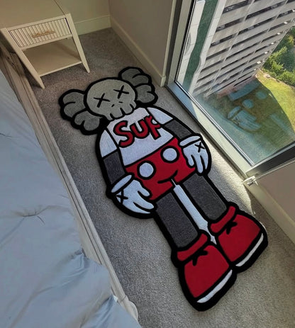 Kaws X Supreme Rug
