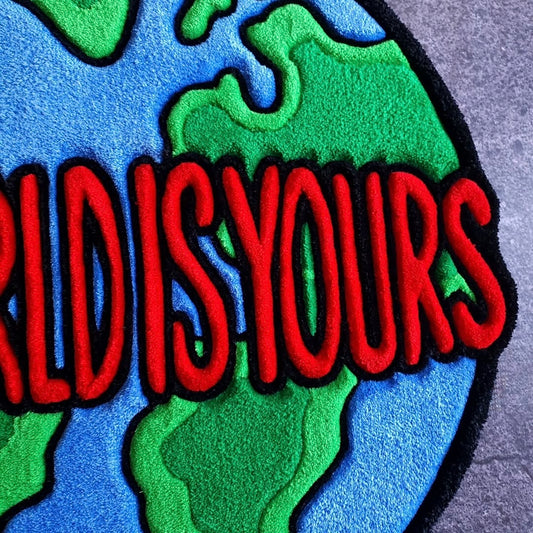 The World Is Yours Statement Rug