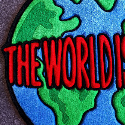 The World Is Yours Statement Rug