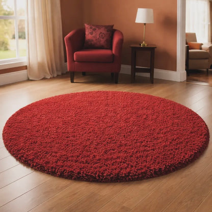 Rouge Aura Hand Tufted Rug