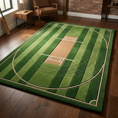 Cricket Lover Handmade Rug