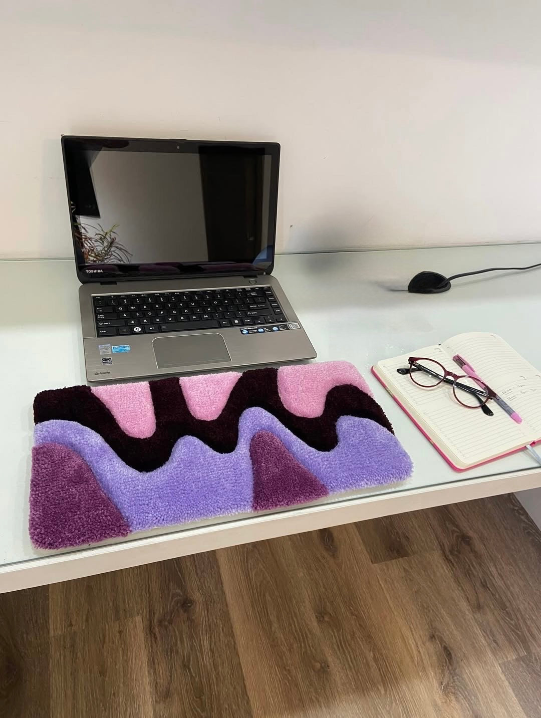 Cozy Studio Wave Keyboard Rug