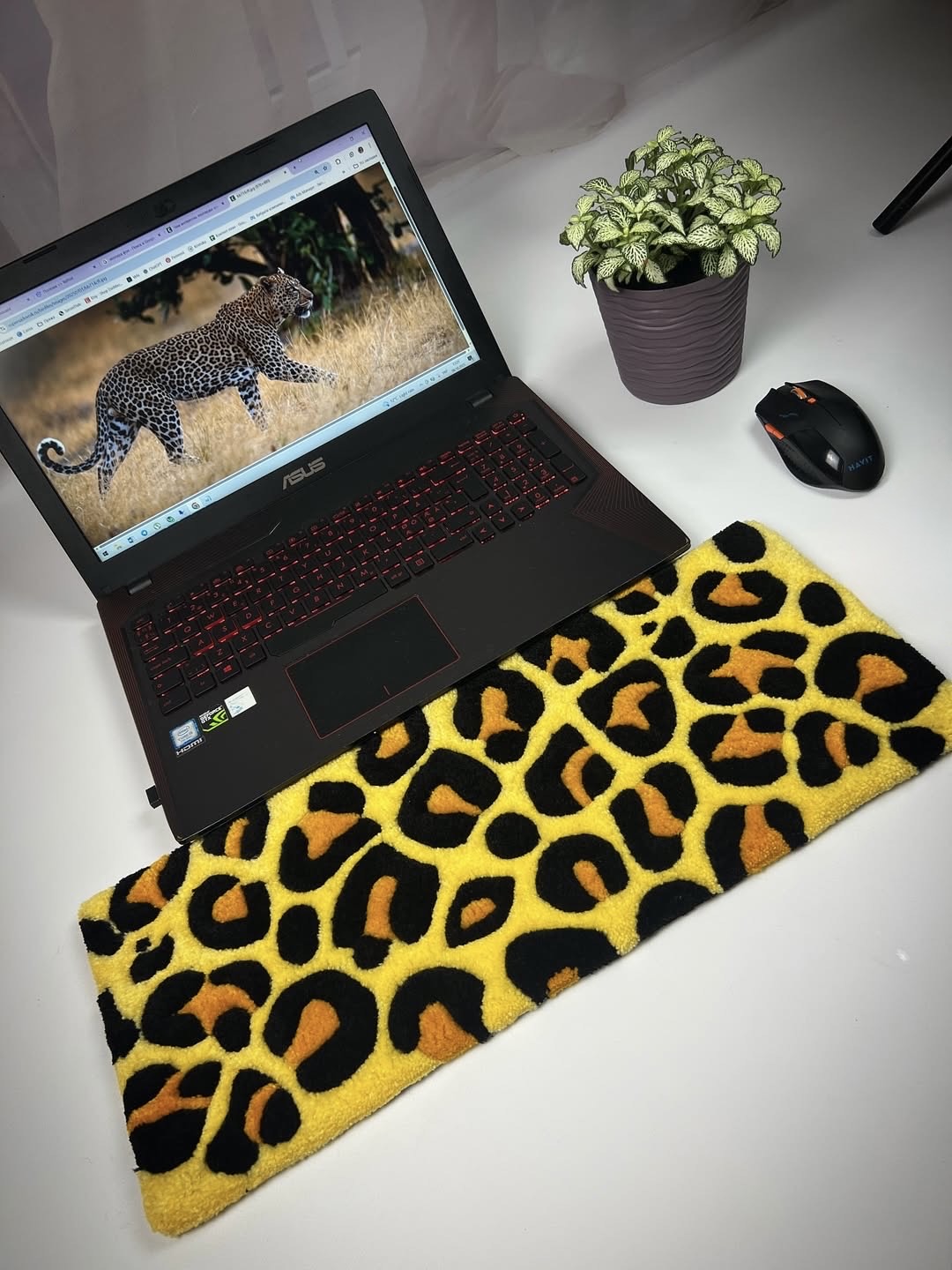 Savage Style Keyboard Rug