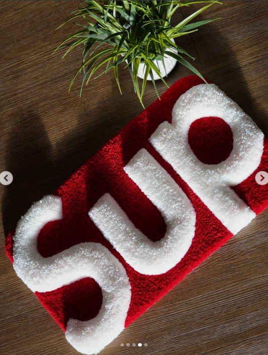 Supreme Signature Statement Rug