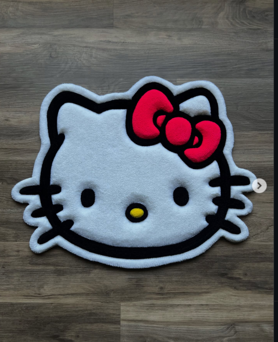 Playful Hello Kitty Rug
