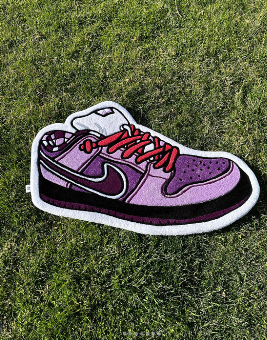 Urban Box-Style Sneakers Rug